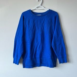 VS PINK | Blue Fleece Sweatshirt